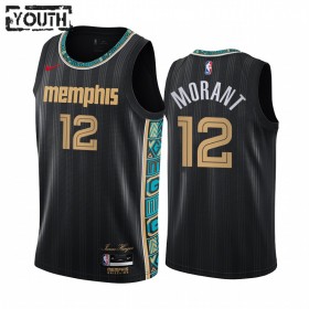 Camiseta Niños Memphis Grizzlies Ja Morant 12 2020-21 City Edition Swingman